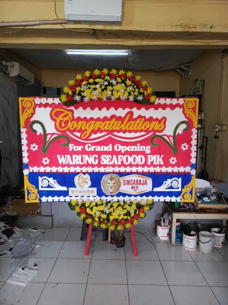 Papan Bunga Ucapan Selamat Universitas Trisakti