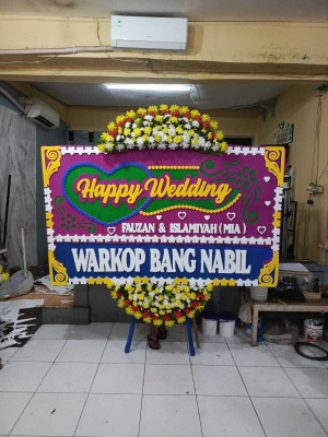 Papan Bunga Universitas Trisakti