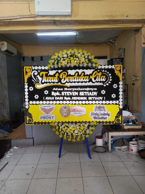 Papan Bunga Universitas Trisakti